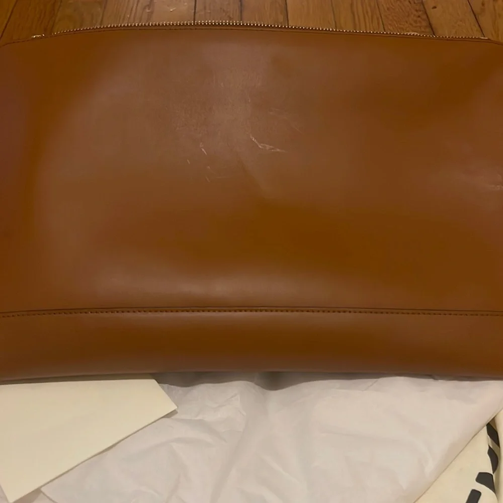 Fendi Logo Flat Pouch Clutch - Picture 9 of 10